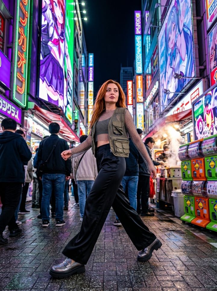 Akihabara neon-tänavad: Futuristlik moelooja arcade rahvaste seas