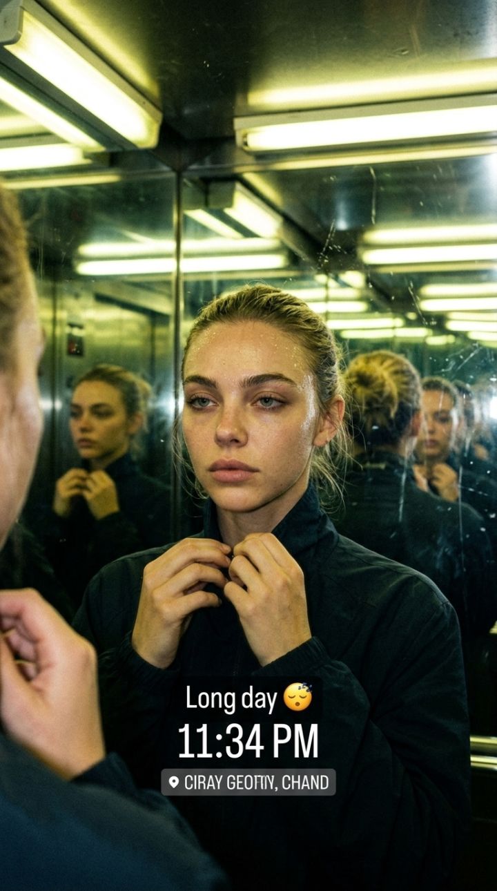 Portret w windzie: nieskończone odbicia luster