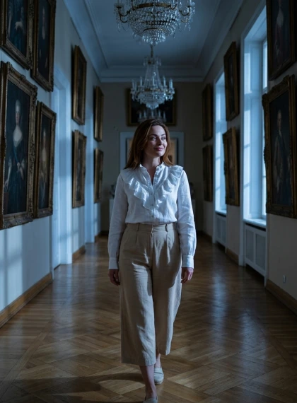 Portrætgalleri om Natten: Aristokrater i Månelys 8K